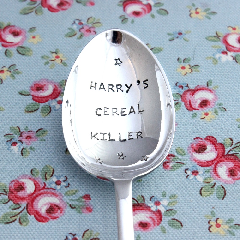 Cereal Killer spoon - ideal quirky & fun pressie! 