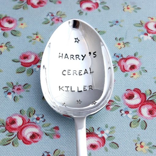 Personalised message spoon