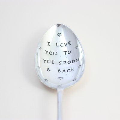 personalised pudding spoon