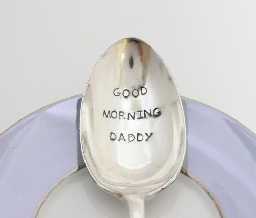 personalised pudding spoon - Spoon for Dad