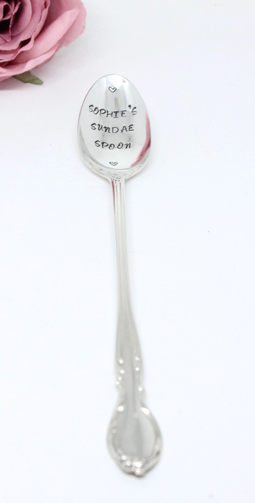 personalised latte spoon